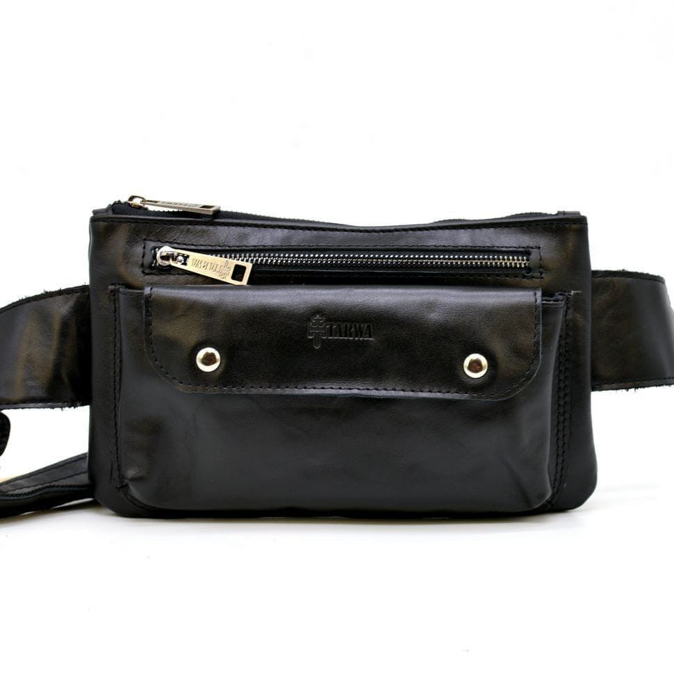 Сумка на пояс з натуральної шкіри GA-8134-3md TARWA