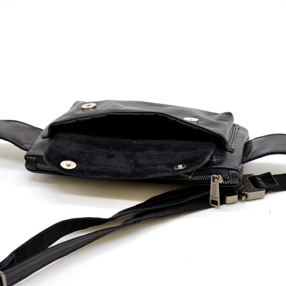 Сумка на пояс з натуральної шкіри GA-8134-3md TARWA