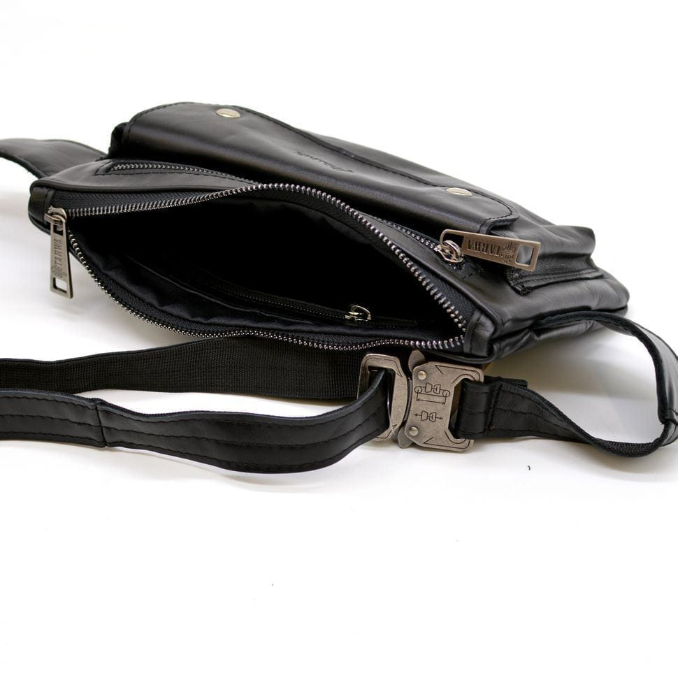 Сумка на пояс з натуральної шкіри GA-8134-3md TARWA