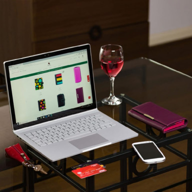 Кошелек женский Visconti R11 Paloma c RFID (Plum Multi)