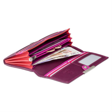 Кошелек женский Visconti R11 Paloma c RFID (Plum Multi)