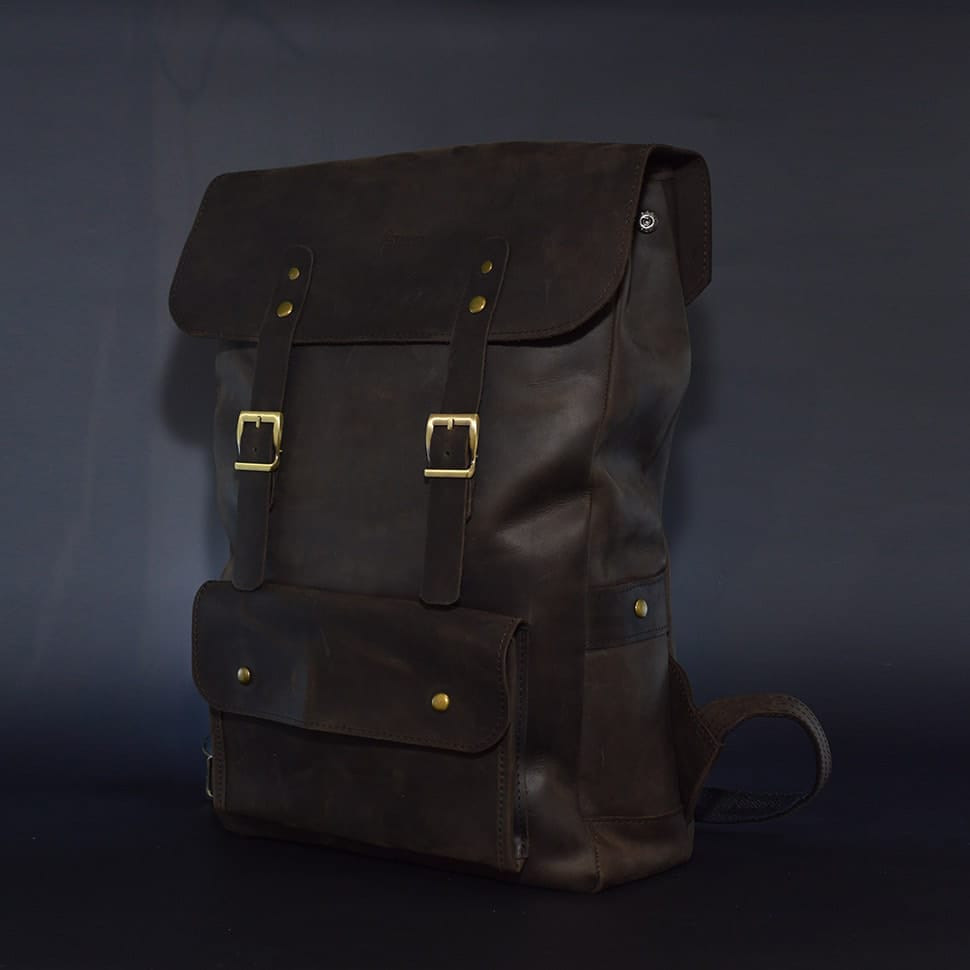 Рюкзак з натуральної шкіри RC-9001-4lx TARWA