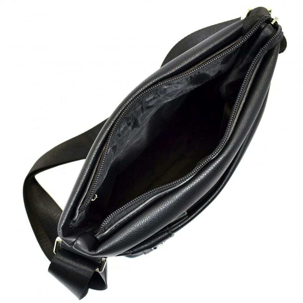 Барсетка м'яка із шкірозамінника ТМ Bonis 8337-1 чорна