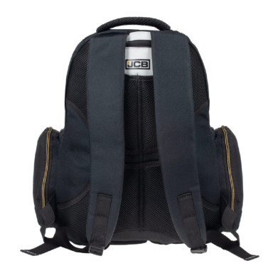 JCB BP22 Textile Backpack (Black/Yellow)