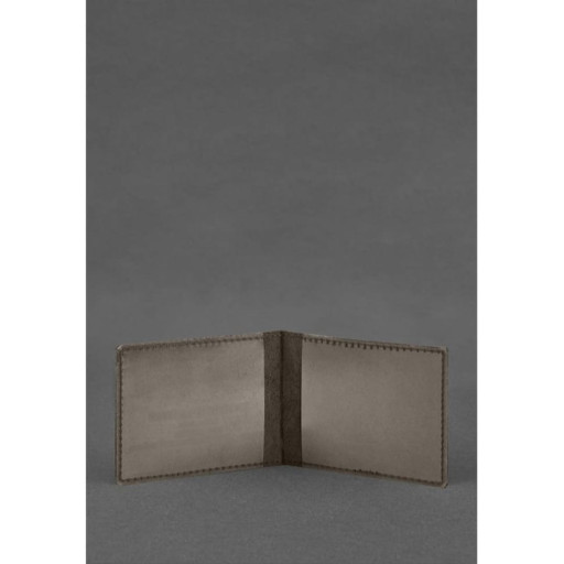 Шкіряна обкладинка для посвідчення інваліда внаслідок російсько-української війни темно-коричневий Crazy Horse