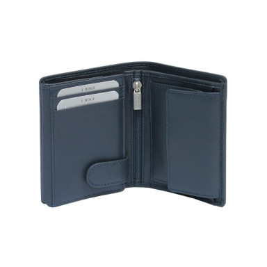 Портмоне кожаное Cortina 5054 navy синий