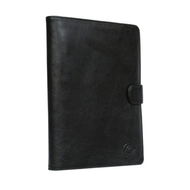 Leather notepad Italico 2590 nero black