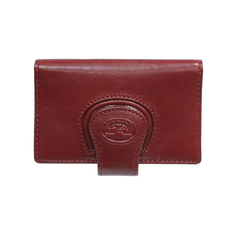 Візитниця шкіряна Accademia 1440 rosso червоний