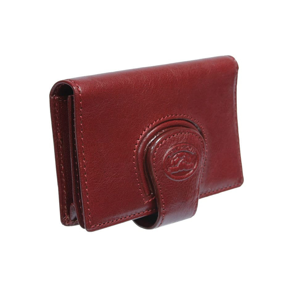 Візитниця шкіряна Accademia 1440 rosso червоний