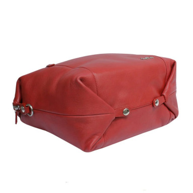 Сумка шкіряна Contatto 9217-31 rosso червоний
