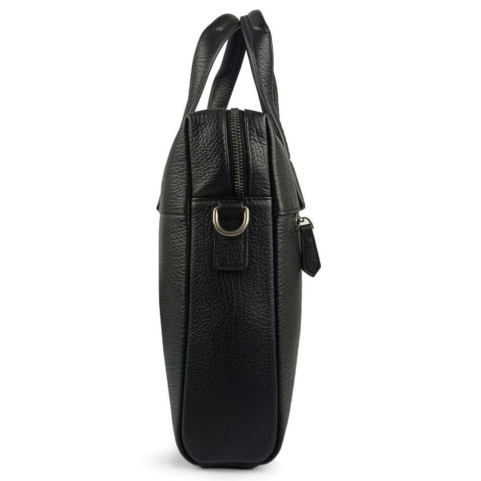 Сумка-портфель чоловіча шкіряна для ноутбука та документів Tiding Bag NM29-88253-3A