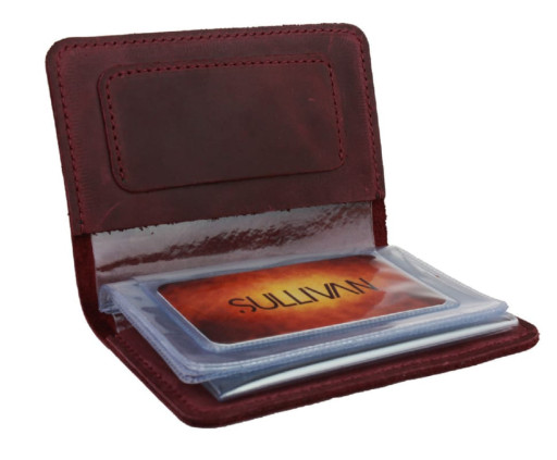 Обкладинка для водійських документів прав посвідчень SULLIVAN 5013 (5) марсала