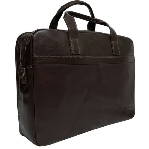 Сумка шкіряна Italico 9954 moro коричневий