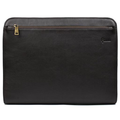 Папка A4 шкіряна з наплечним ременем для документів GC-2142-4lx TARWA коричнева