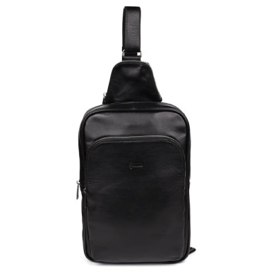 XL sling, leather one-shoulder backpack TARWA GA-0105XL-4lx