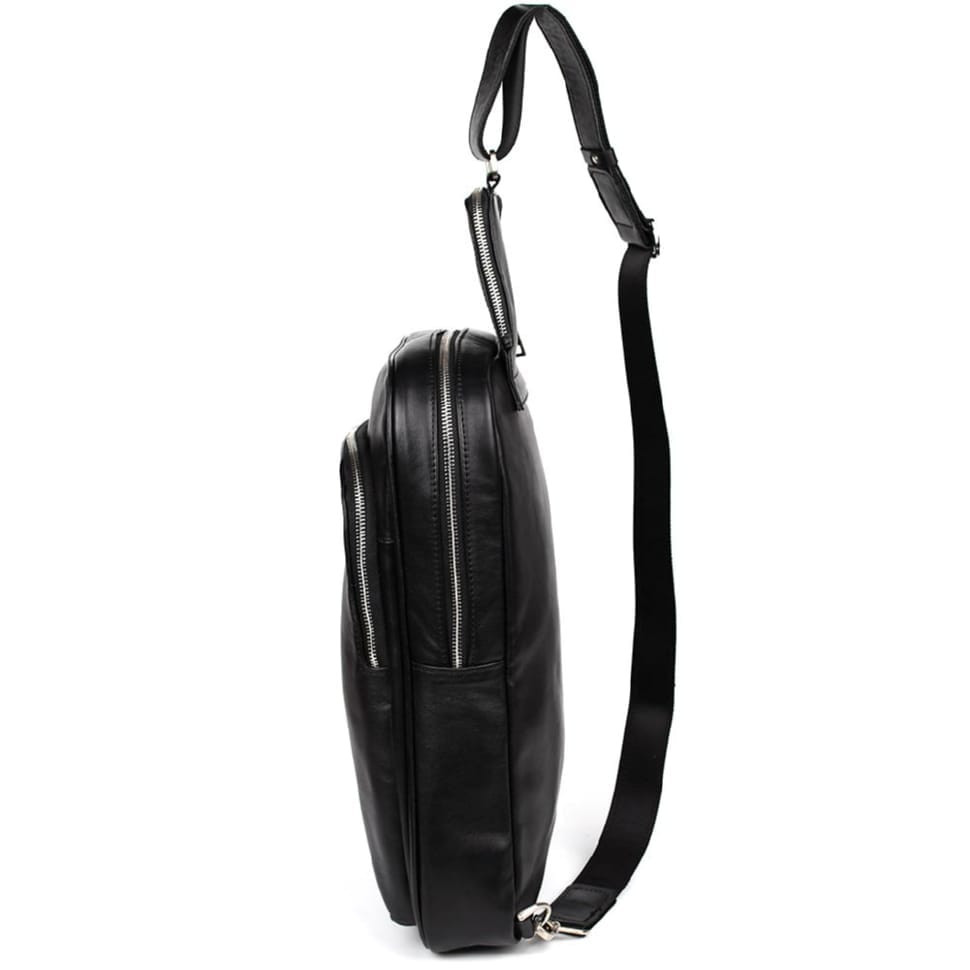 XL sling, leather one-shoulder backpack TARWA GA-0105XL-4lx