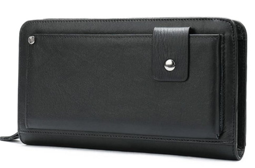 Клатч чоловіча з ременем Vintage 14664 Чорний