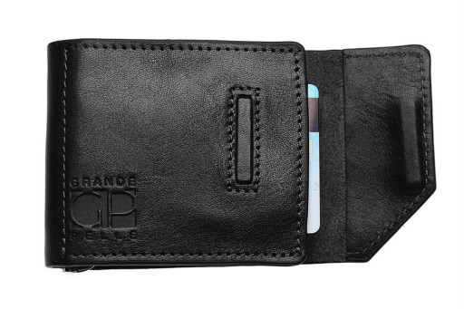 Затиск для грошей Soldi, глянець, чорний GP 120610