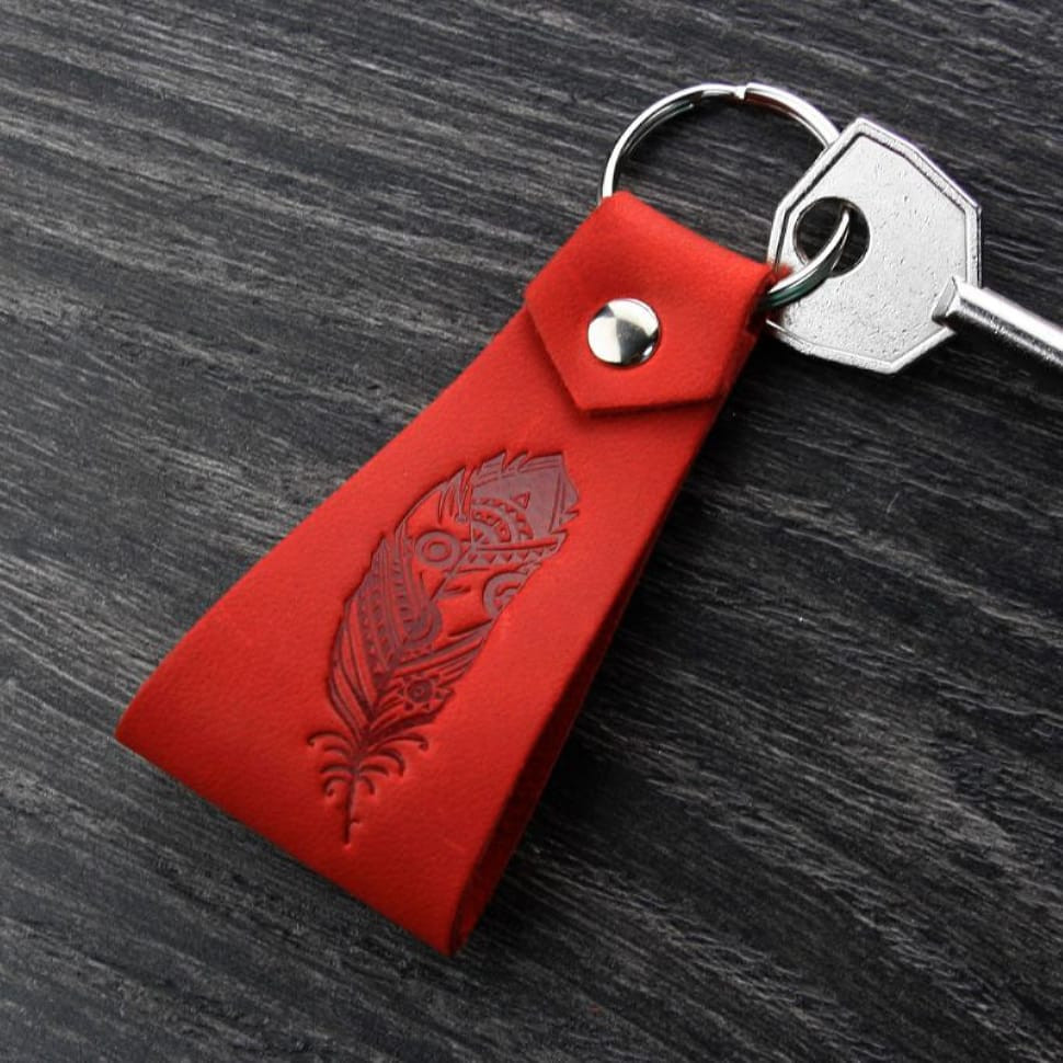 Шкіряний брелок Вуса