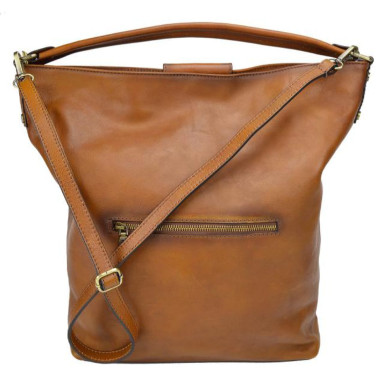 Pratesi BMA354 - Sant'Ellero B354 Shoulder Bag in cow leather Sant'Ellero B354 Brown