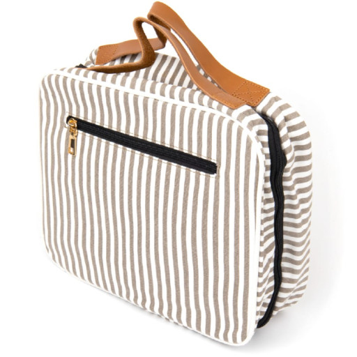 Сумка органайзер для подорожей текстильна Vintage 20650 Біла