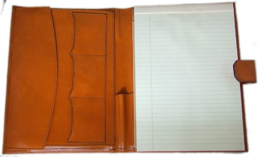 Pratesi RSE023 - Andrea del Sarto R A4 Portfolio in cow leather Radica Mustard
