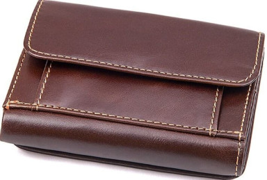 Кошелек мужской Vintage 14595 кожаный Коричневый