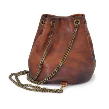 Pratesi BCH159 - Pienza Bag in cow leather Bruce Chianti