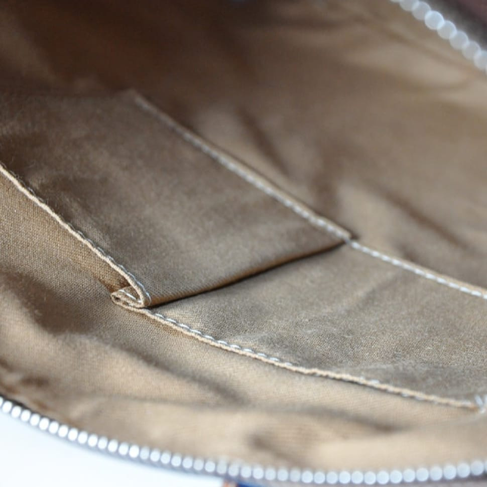 Pratesi BBL348 - Versilia Bruce Handbag in cow leather Bruce Blue