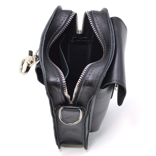 Сумка через плече, поясна сумка зі шкіри Наппа TARWA GA-0075-3md