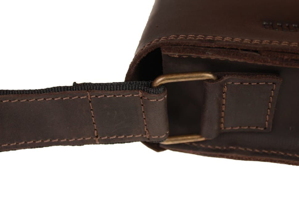 Women's leather clutch bag made of genuine leather SULLIVAN sg13 (32) brown