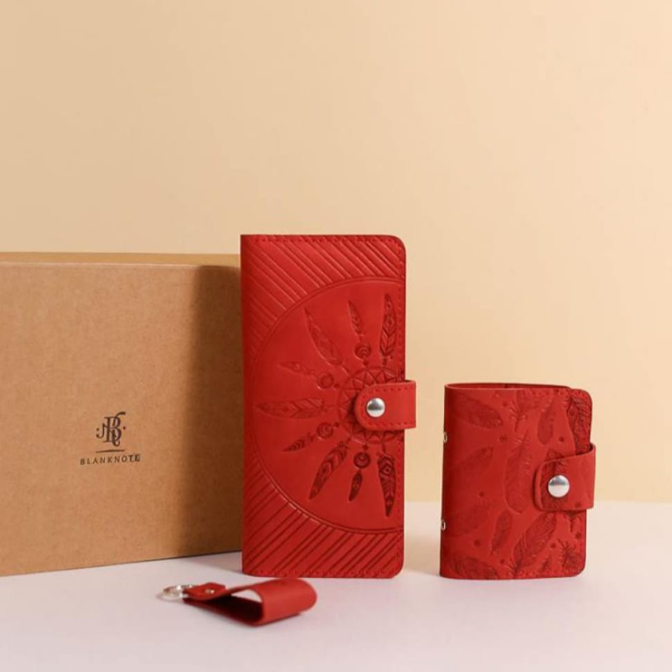 Набір жіночих шкіряних аксесуарів Маракеш.