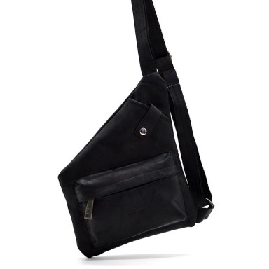 Leather sling bag, shoulder bag RA-6501-3md brand TARWA