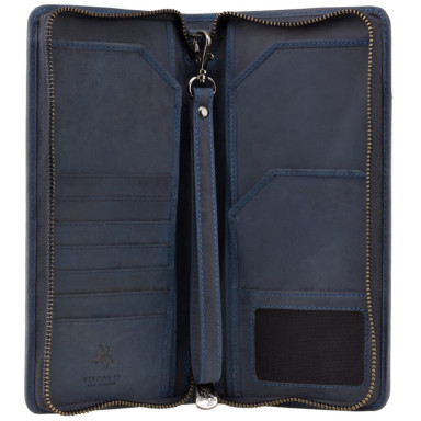 Портмоне дорожнє Visconti 728 Wing (Oil Blue)