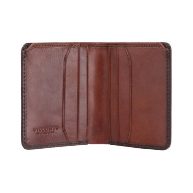 Wallet for men Visconti AT56 David with RFID (Burnish Tan)