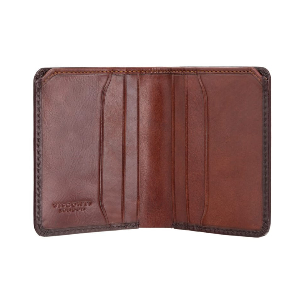 Wallet for men Visconti AT56 David with RFID (Burnish Tan)