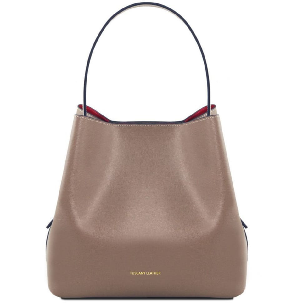 Жіноча сумка з клатчем Arianna із сап'янової шкіри Tuscany TL141613