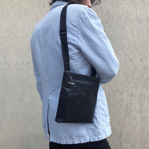 Сумка шкіряна Italico 6048 синій