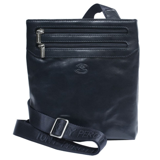 Сумка шкіряна Italico 6048 синій