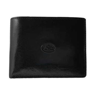 Leather wallet Vernazza 534 nero black
