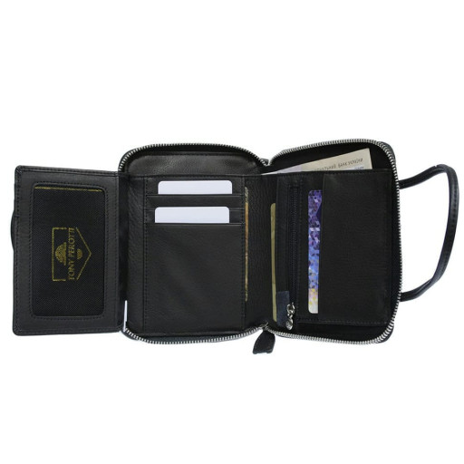 Сумка шкіряна Contatto 3075 чорний