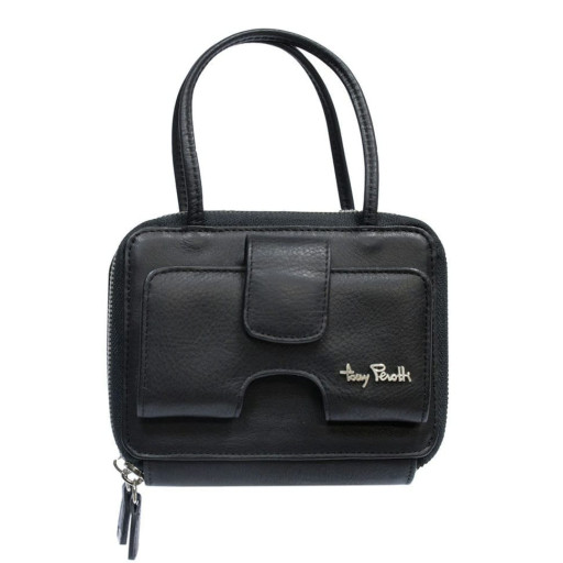 Сумка шкіряна Contatto 3075 чорний