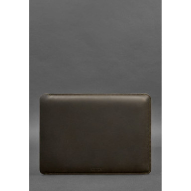 13 '' MacBook Pro Leather Sleeve Dark Brown