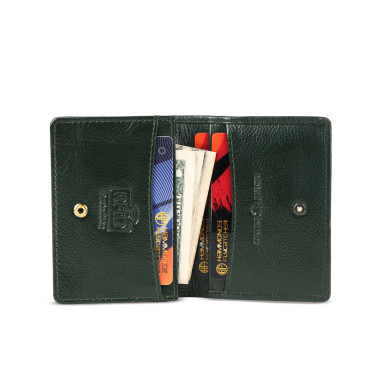 Hammonds Flycatcher CC606 Green Leather Cardholder
