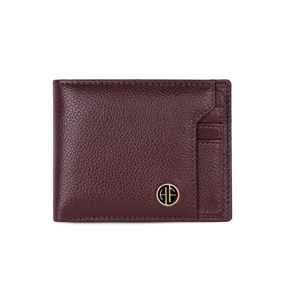 Чоловічий шкіряний гаманець Hammonds Flycatcher HF577 Redwood Brown (Коричневий)