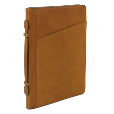 Costantino Leather document case with handle