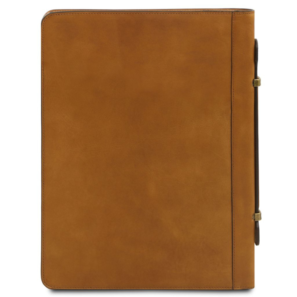 Costantino Leather document case with handle
