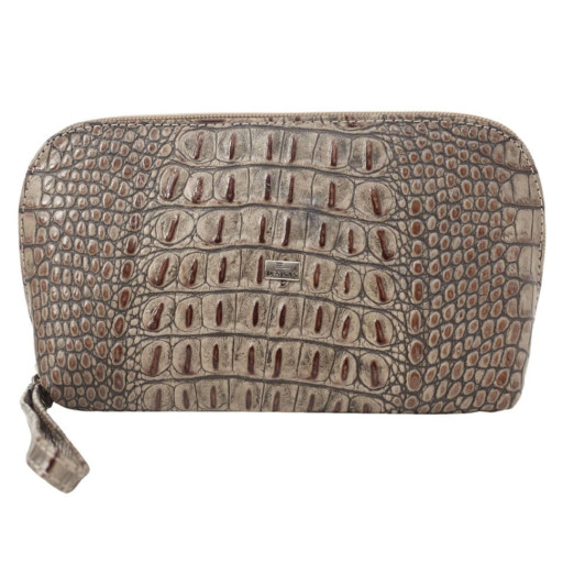 Косметичка шкіра Desisan 1-832 світло-бежевий кроко