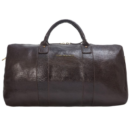 Саквояж шкіряний Tony Bellucci 5146-886 коричневий флотар