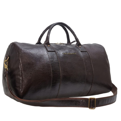 Саквояж шкіряний Tony Bellucci 5146-886 коричневий флотар